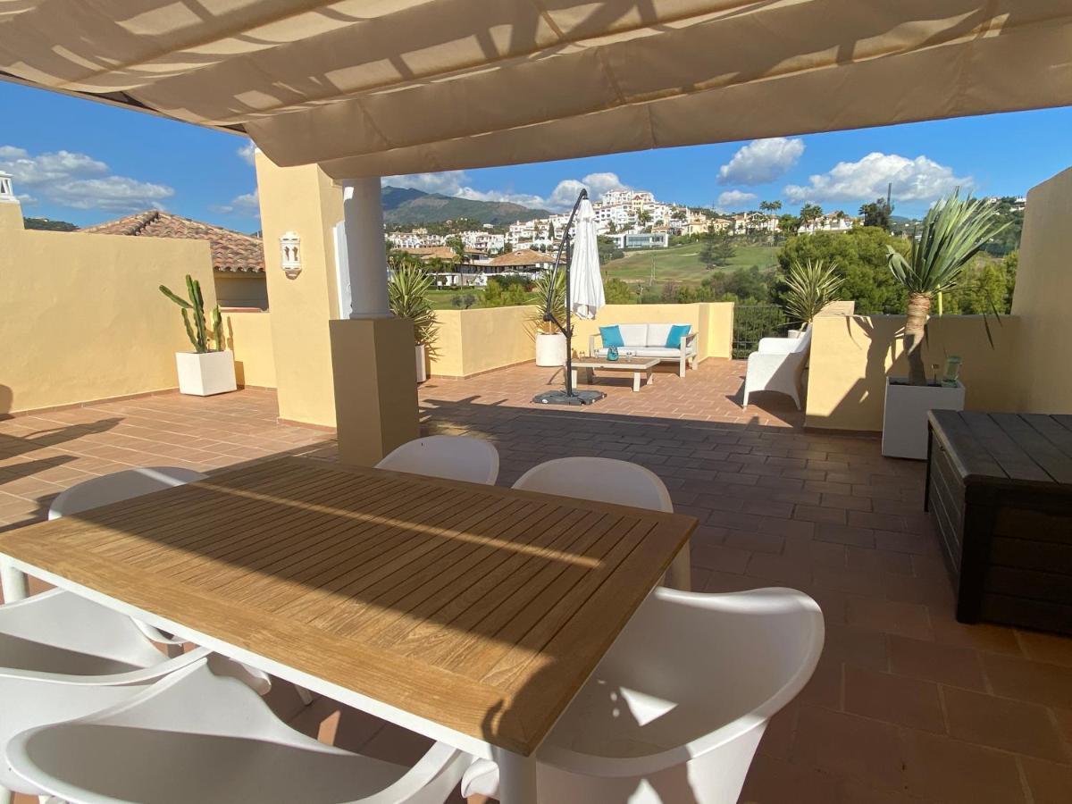 Huge Rooftop Solarium With See View - 3 Rooms Benahavís Extérieur photo